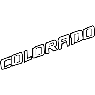 Chevy Colorado Emblem - 15045622
