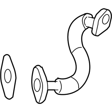 Pontiac 89018174 EGR Pipe