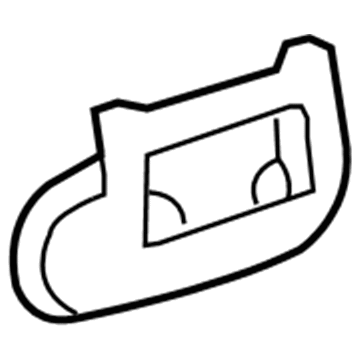 2009 Cadillac DTS Door Handle - 20857765