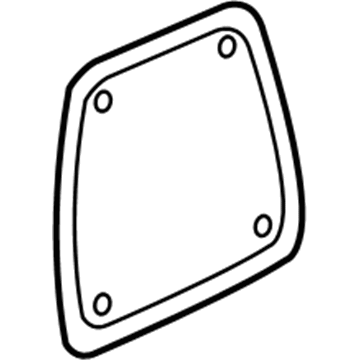 Buick 89022320 Seat Back Panel