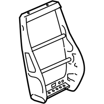 Buick 88894999 Seat Back Frame