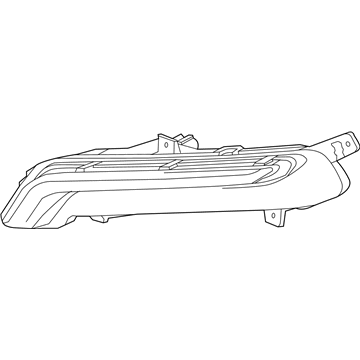Chevy Impala Fog Light - 22931247