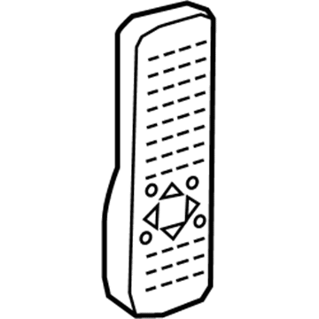 Cadillac 23313605 Remote Control