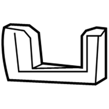 Chevy 92225408 Nameplate Backing Plate