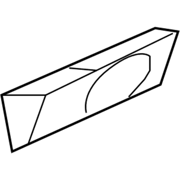 GM 25816111 Front Cover, Passenger Side