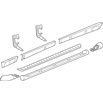 Cadillac 25831390 Step Bar Assembly