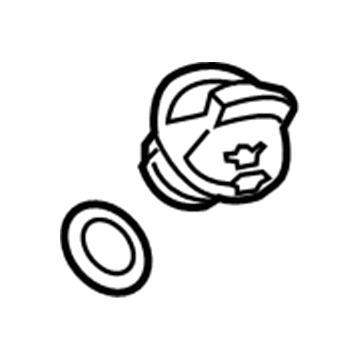 GMC Oil Filler Cap - 12662196