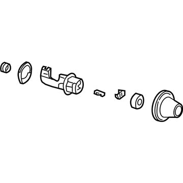 Saturn Door Lock Cylinder - 15895602