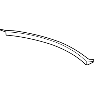 GM 25719005 Panel Above Lid Reinforcement, Rear GM 25719005 Panel Above Lid Reinforcement, Rear