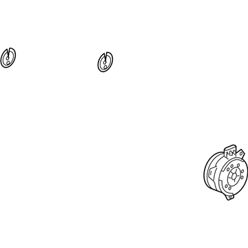 GMC 25952812 Fan Motor