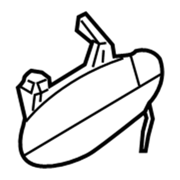 Chevy Aveo5 Door Handle - 96410184