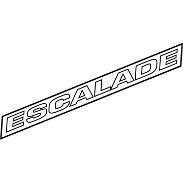 Cadillac Escalade ESV Emblem - 15162148