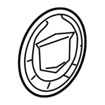 Cadillac Escalade ESV Emblem - 22984656