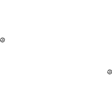 Buick 13286681 Inner Tie Rod Nut