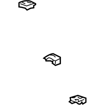 Cadillac 25773277 Latch