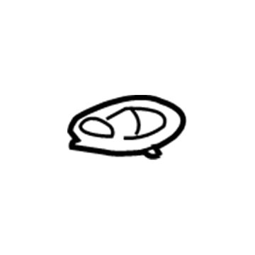 Cadillac 25764196 Tie Down Hook Bezel