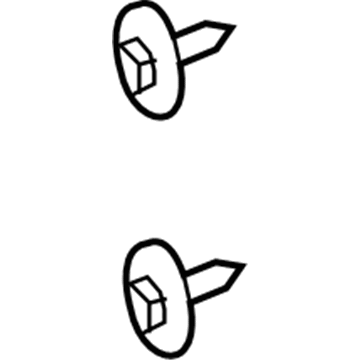 Chevy 11570498 Center Bracket Bolt