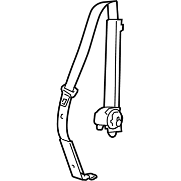 Chevy Avalanche Seat Belt - 19148929
