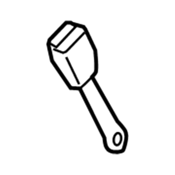 2011 Chevy Avalanche Seat Belt - 19148937