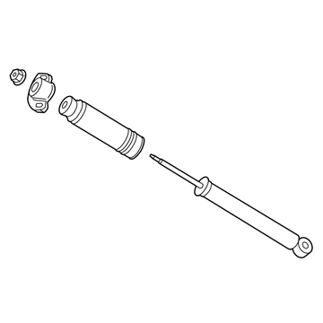 2015 Buick Verano Shock Absorber - 22954252