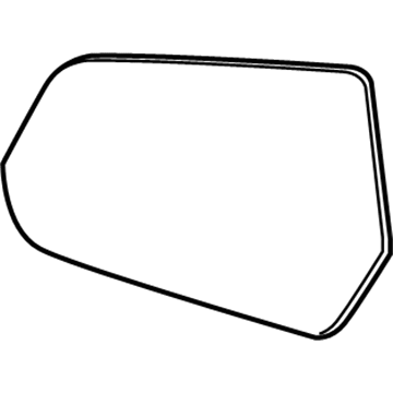 Cadillac ELR Side View Mirrors - 23174687