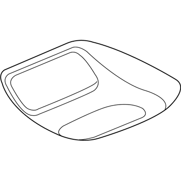 Cadillac 15166061 Roof Console