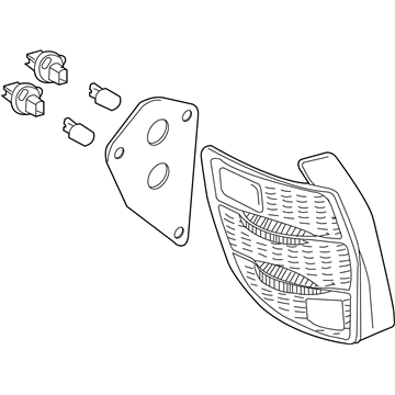 Pontiac Back Up Light - 88969947