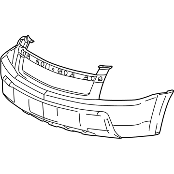Chevy Equinox Bumper - 12335874