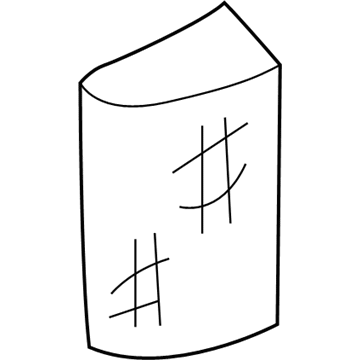 GM 5977738 Side Marker Lamp, Passenger Side