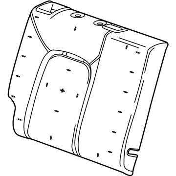 Chevy Sonic Seat Cushion Pad - 95292083