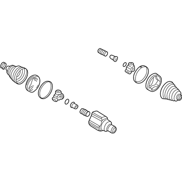 Pontiac 88967242 Inner Joint Assembly