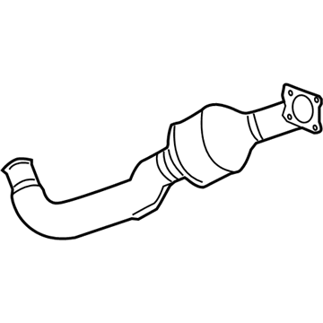 2017 GMC Sierra 2500 HD Catalytic Converter - 19420301