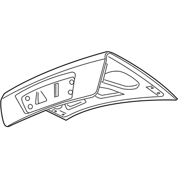 GM 92164465 Trunk Lid