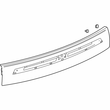 GM 84939106 Applique Panel, Rear GM 84939106 Applique Panel, Rear