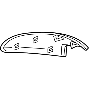 Pontiac Mirror Cover - 22698315