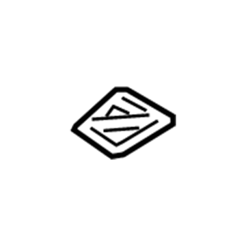 Cadillac 15813144 Defroster Grille