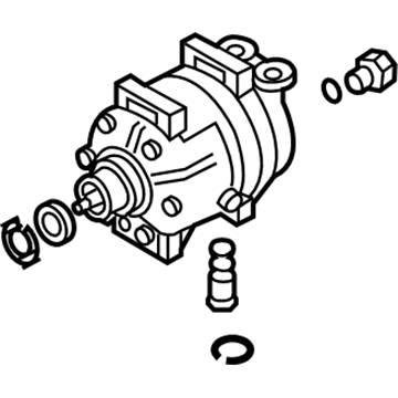 Chevy Aveo5 A/C Compressor - 96813311