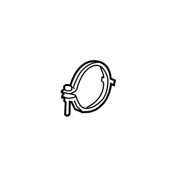 Chevy 11603519 Converter & Pipe Clamp