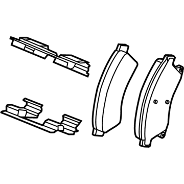 Chevy Cruze Brake Pad - 42570931