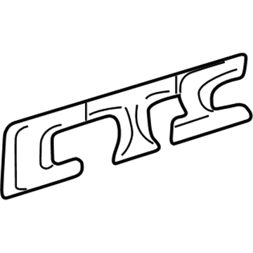 GM 25765400 Nameplate, Rear GM 25765400 Nameplate, Rear