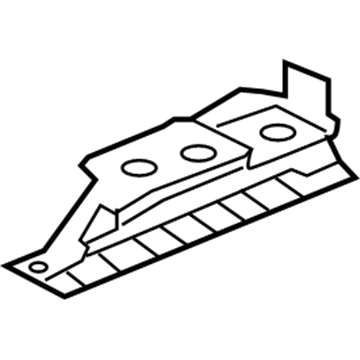 GM 13395091 Front Extension, Driver Side GM 13395091 Front Extension, Driver Side