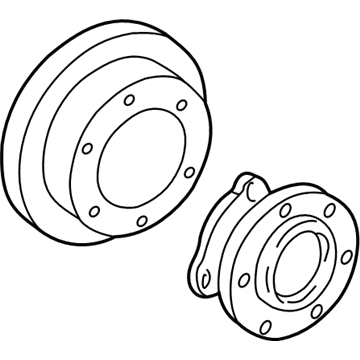 Chevy C3500 Wheel Bearing - 15990509