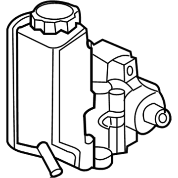 Hummer Power Steering Pump - 94732038