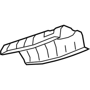 2014 Chevy Camaro Exhaust Heat Shield - 92241467