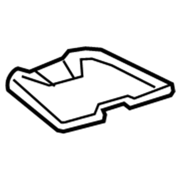 GM 22759356 Compartment Mat, Jet Black, Center Upper GM 22759356 Compartment Mat, Jet Black, Center Upper