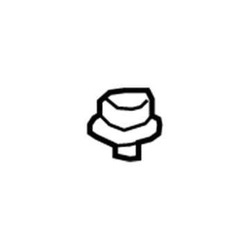 Buick 11611367 Sill Trim Clip