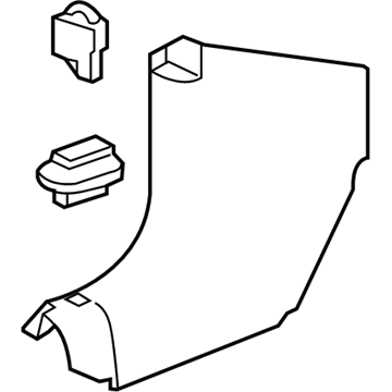 Chevy 92219211 Cowl Trim