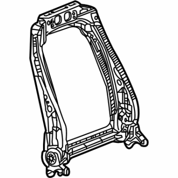 Buick 13526941 Seat Back Frame