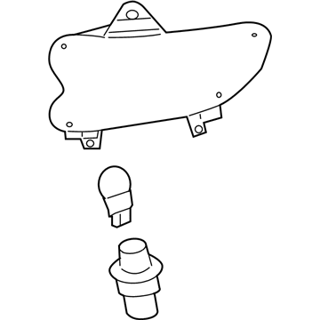 Buick Enclave Fog Light - 15130029