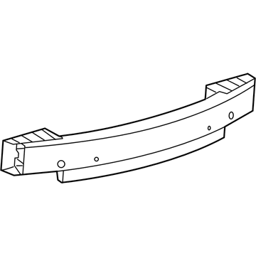 GM 22876136 Impact Bar, Rear